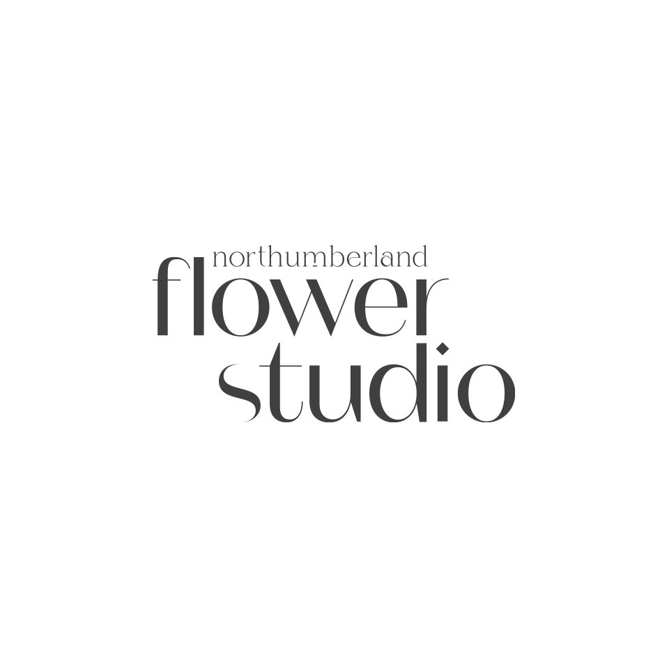 Logo of Northumberland Flower Studio on a white background